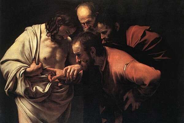 Aziz Thomasin Supheciligi c. 1601 1602. Caravaggio