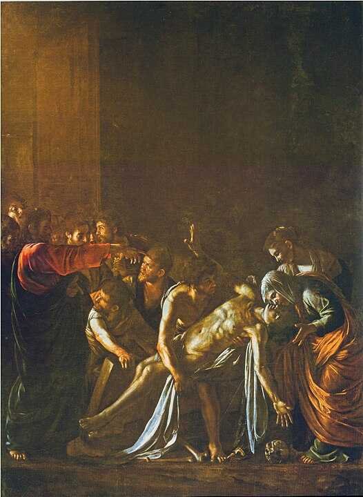 Lazarus'un Dirilişi, c. 1608-1609 (Caravaggio)