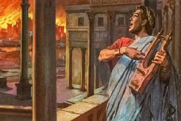 Roma Yanarken Nero’nun Lir Çalması ve Aryalar Söylemesi