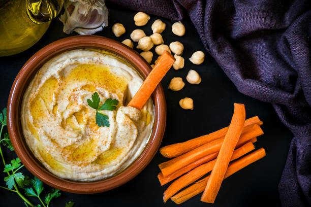 Humus ve Havuc Saglikli Atistirmaliklar