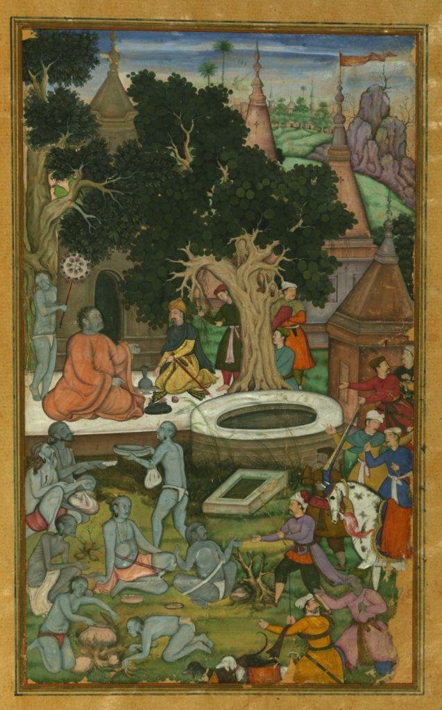 Babur Sahin Hindu Tapinaklarini Ziyareti