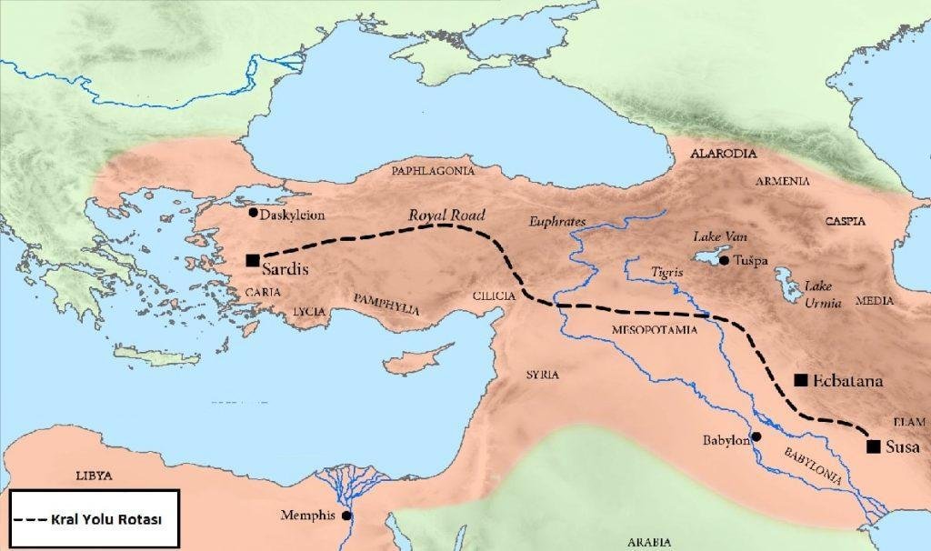 Kral Yolu Güzergahı