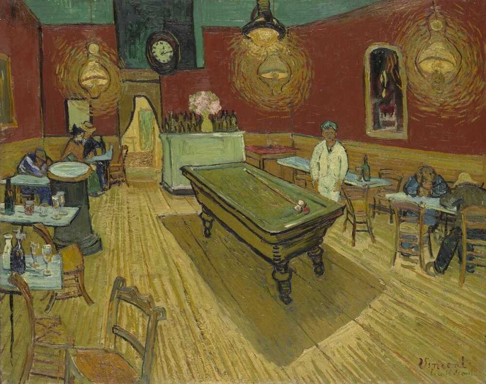 Gece Kahvesi -Vincent Van Gogh - 1888