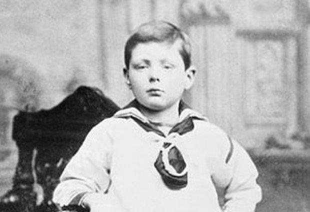 Winston Churchill'in Çocukluğu